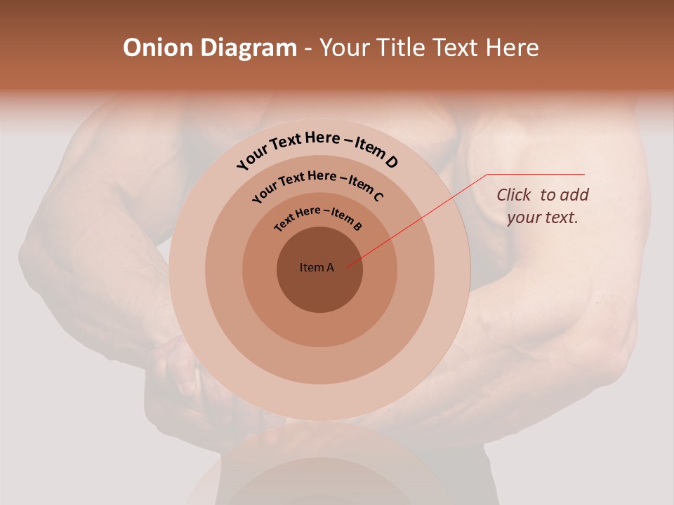 Vertical Handsome Athlete PowerPoint Template