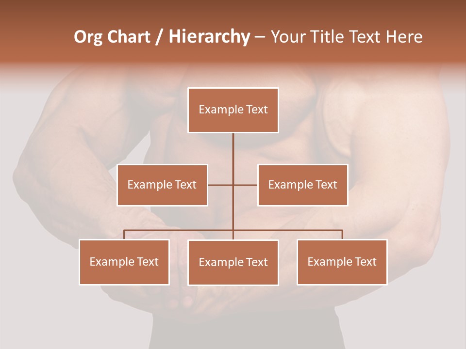 Vertical Handsome Athlete PowerPoint Template