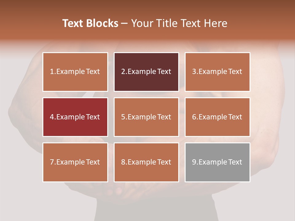 Vertical Handsome Athlete PowerPoint Template