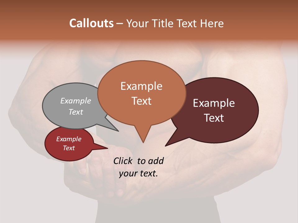 Vertical Handsome Athlete PowerPoint Template