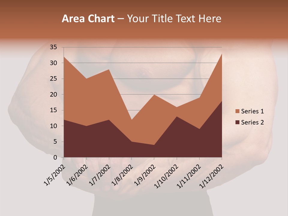 Vertical Handsome Athlete PowerPoint Template