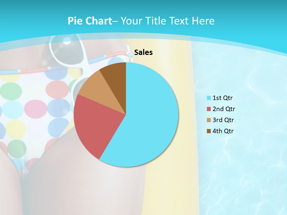 Mattress Water Party PowerPoint Template