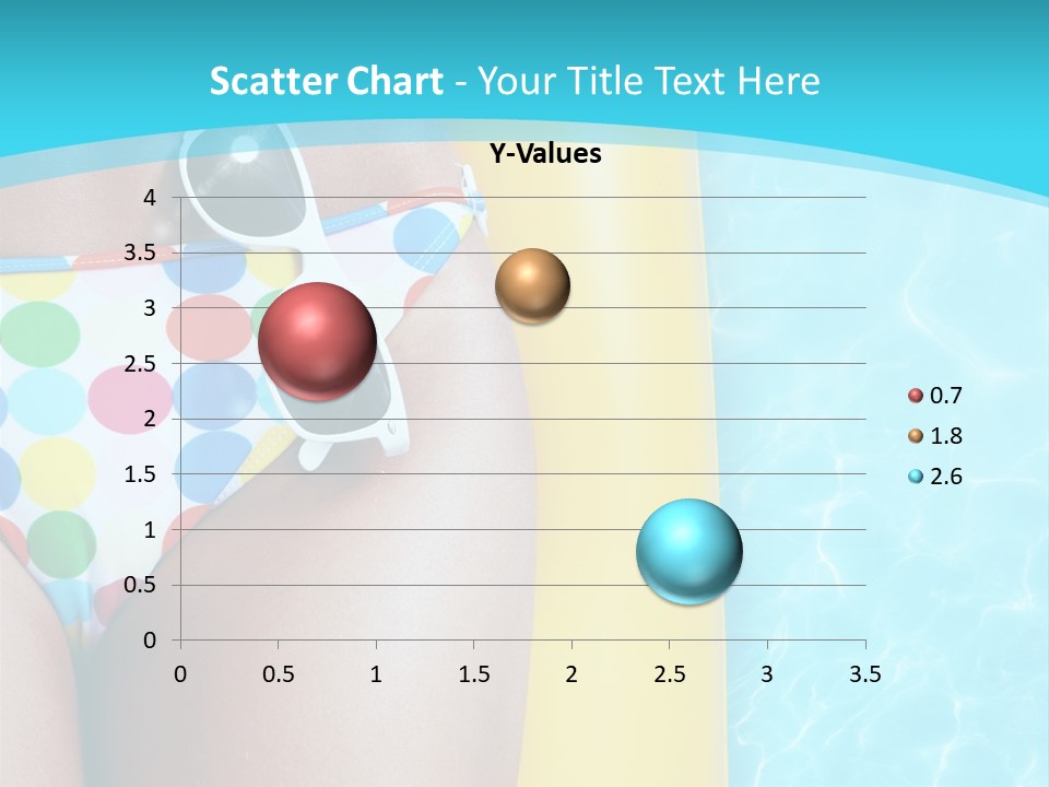 Mattress Water Party PowerPoint Template