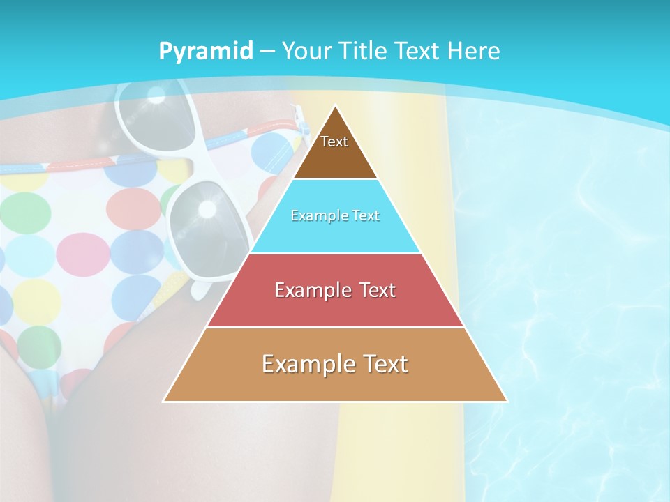 Mattress Water Party PowerPoint Template