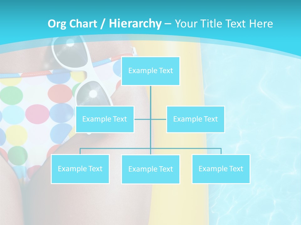 Mattress Water Party PowerPoint Template