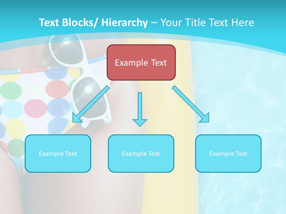 Mattress Water Party PowerPoint Template