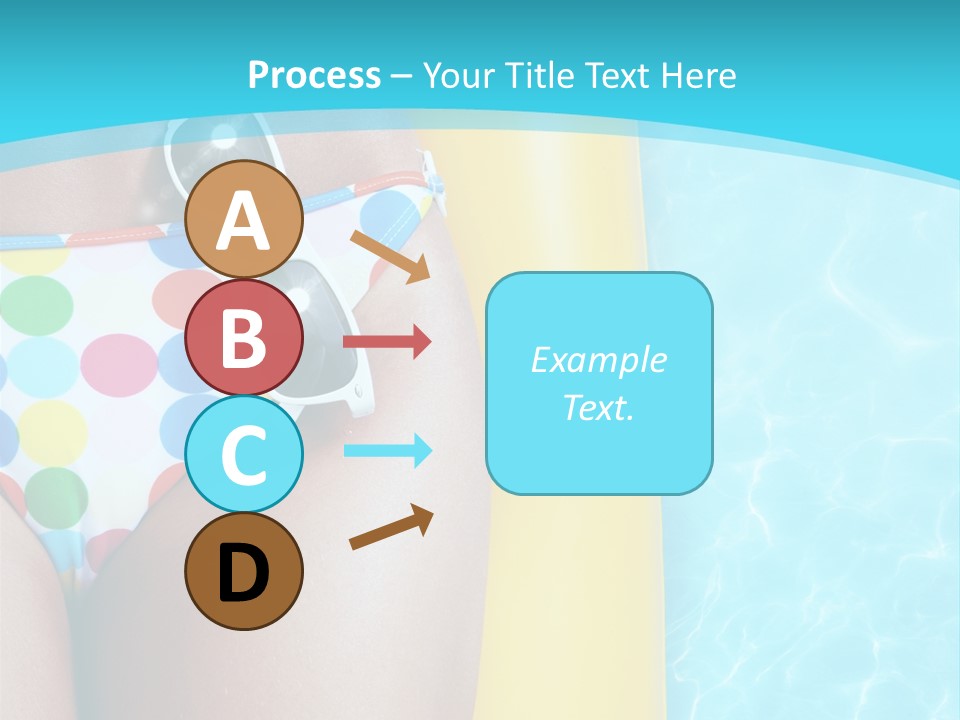 Mattress Water Party PowerPoint Template