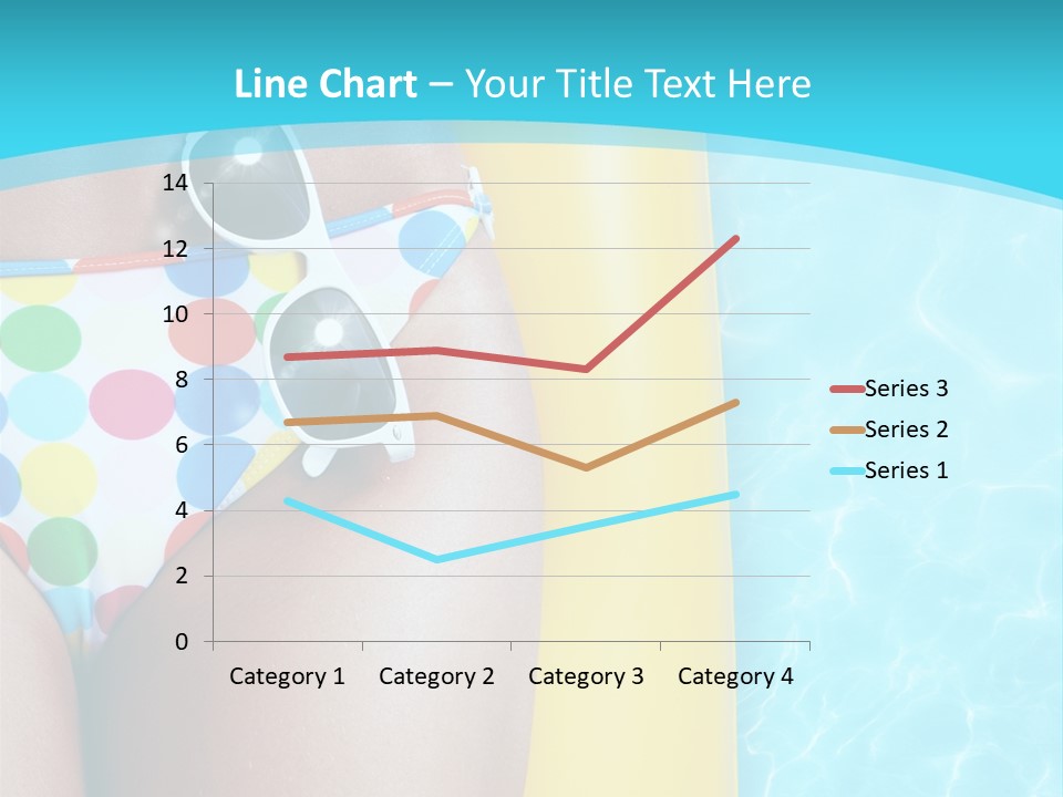 Mattress Water Party PowerPoint Template