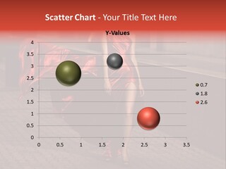 Scarlet Passion Model PowerPoint Template