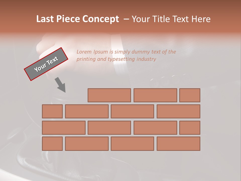 Blue Design Power PowerPoint Template