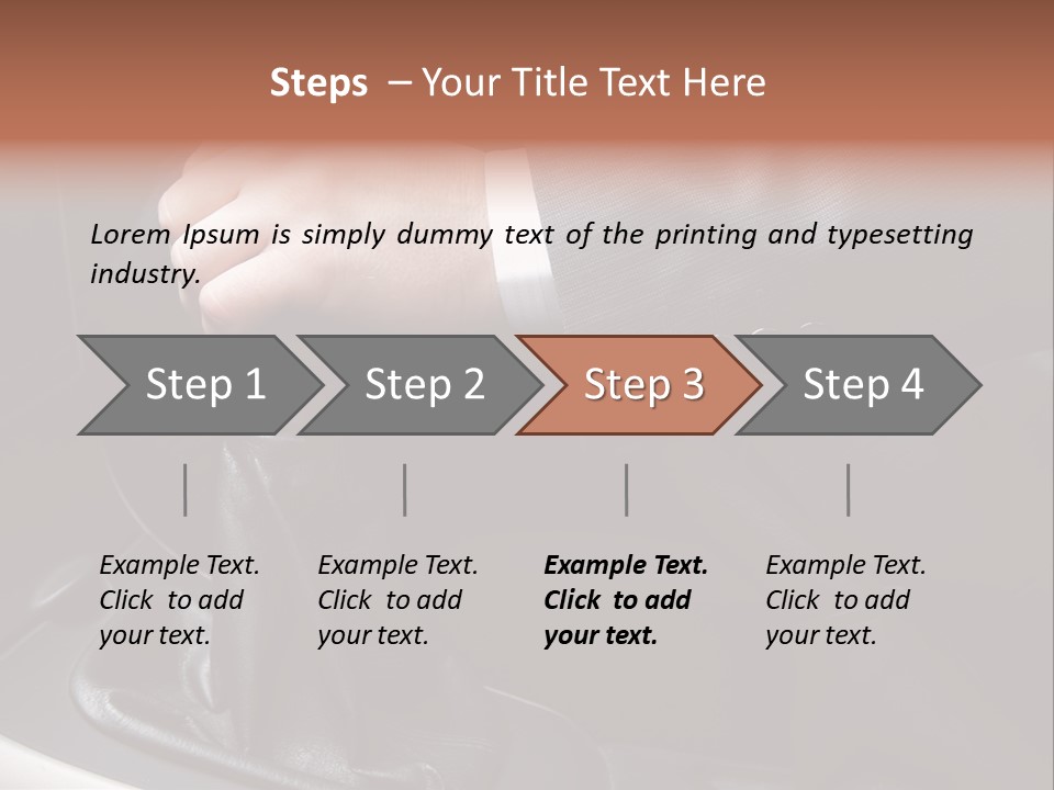 Blue Design Power PowerPoint Template
