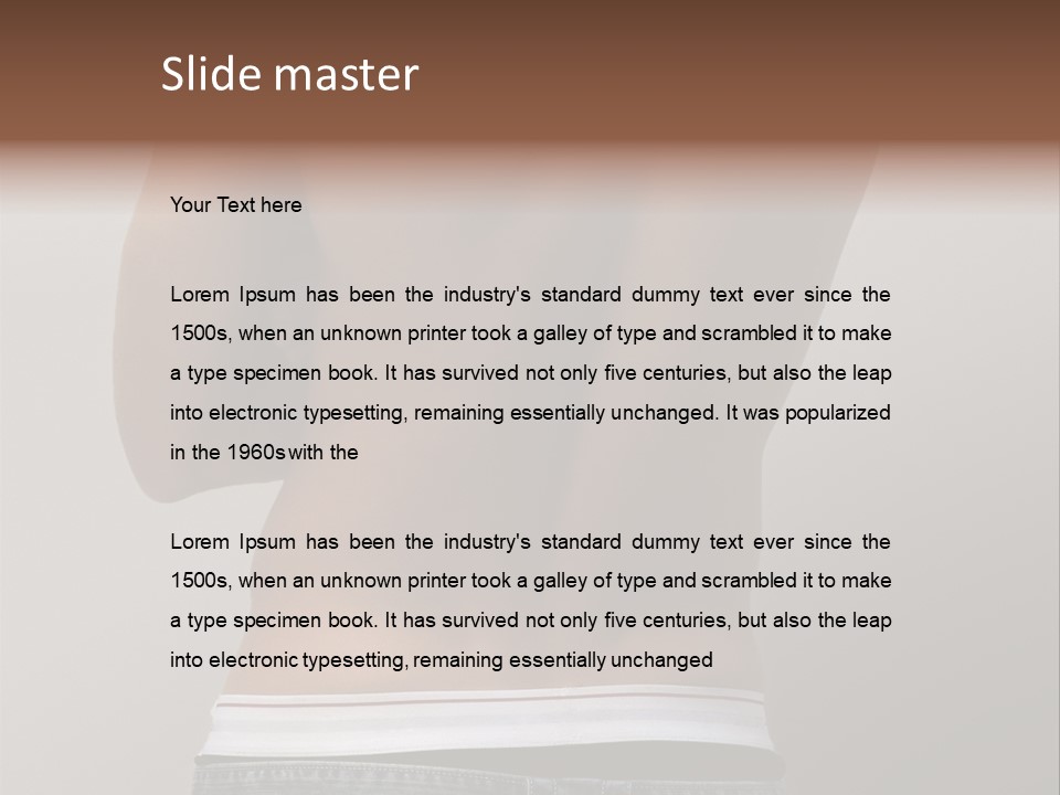 People  Arm PowerPoint Template