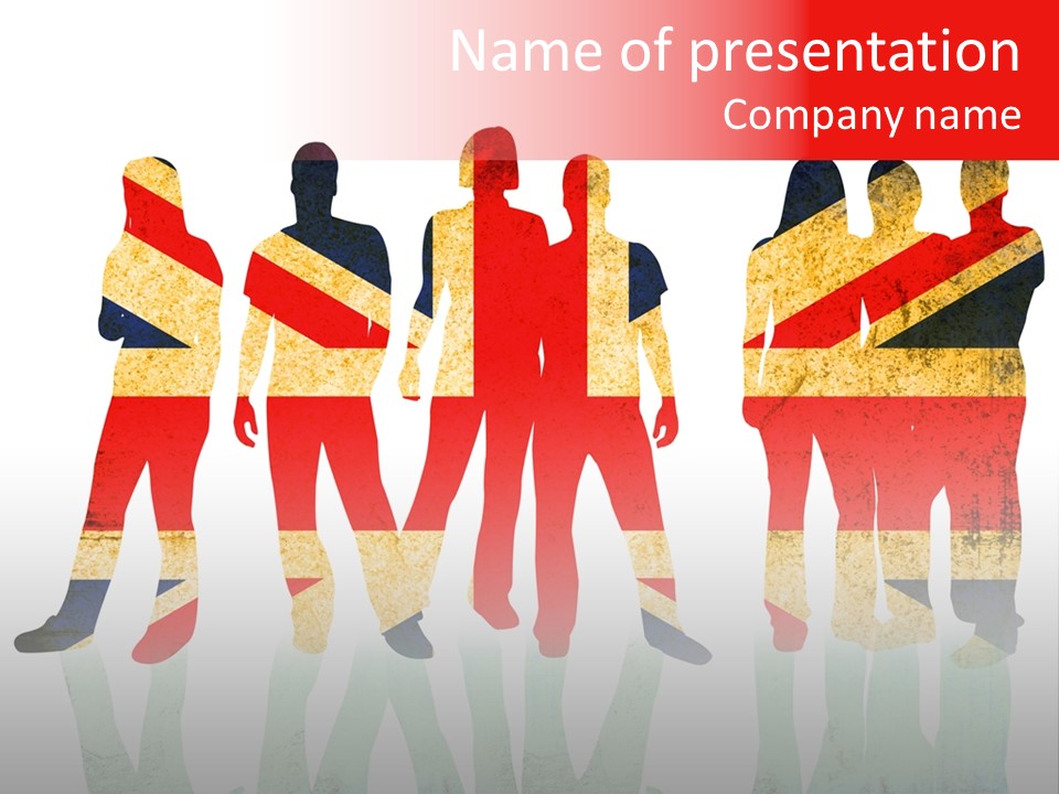 Businessman Guy Female PowerPoint Template