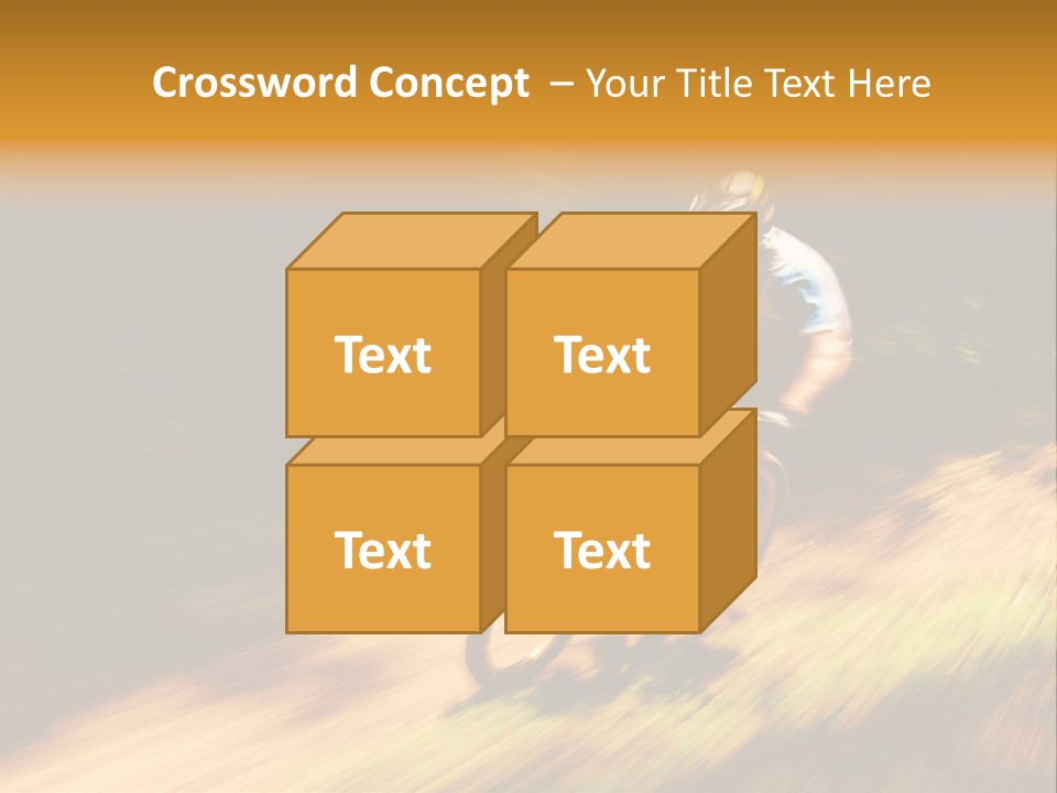 Exercise Pan Ride PowerPoint Template