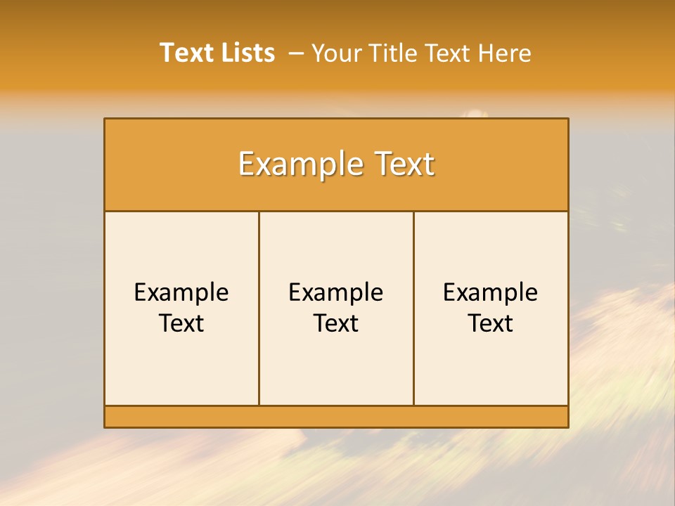 Exercise Pan Ride PowerPoint Template
