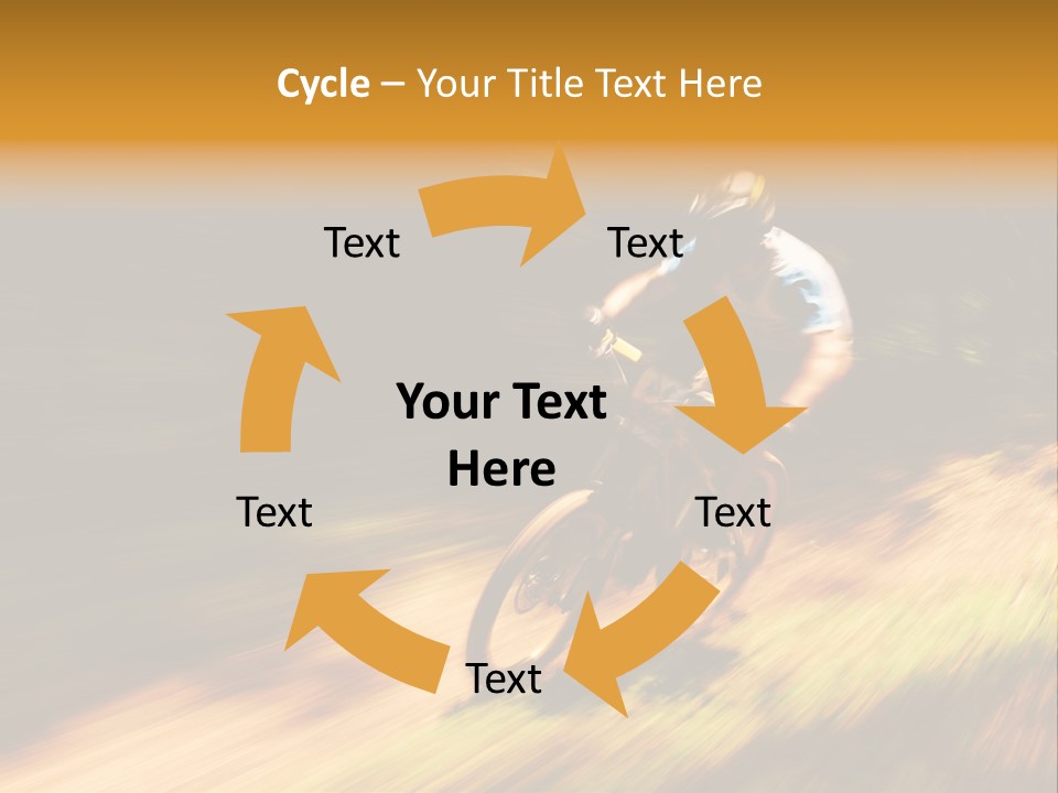 Exercise Pan Ride PowerPoint Template