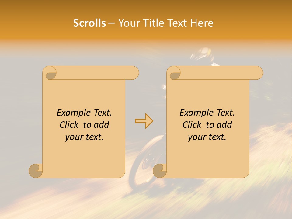 Exercise Pan Ride PowerPoint Template