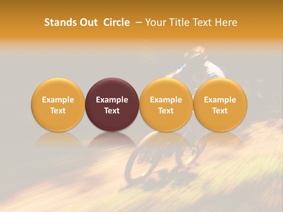 Exercise Pan Ride PowerPoint Template