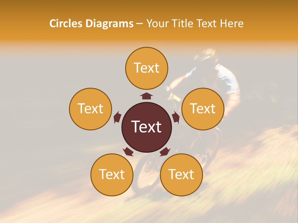 Exercise Pan Ride PowerPoint Template