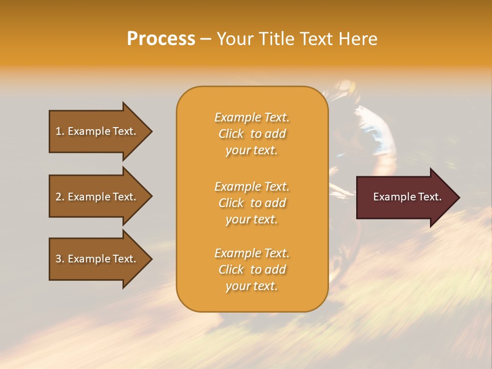 Exercise Pan Ride PowerPoint Template