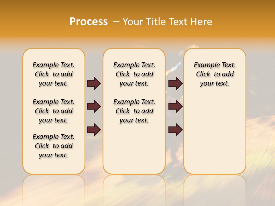 Exercise Pan Ride PowerPoint Template