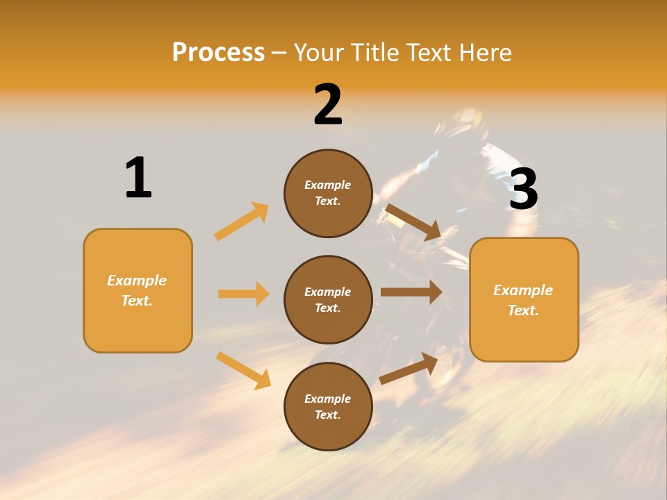 Exercise Pan Ride PowerPoint Template