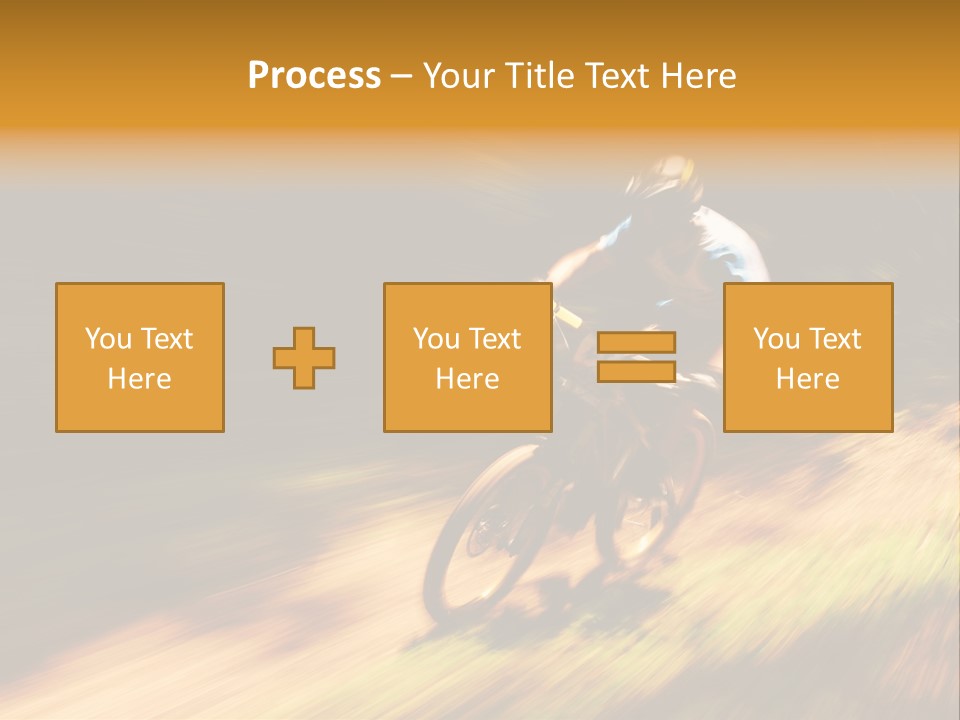 Exercise Pan Ride PowerPoint Template