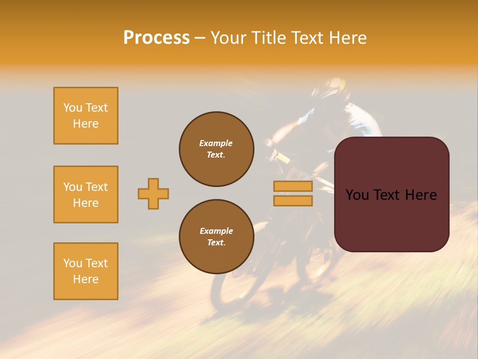 Exercise Pan Ride PowerPoint Template