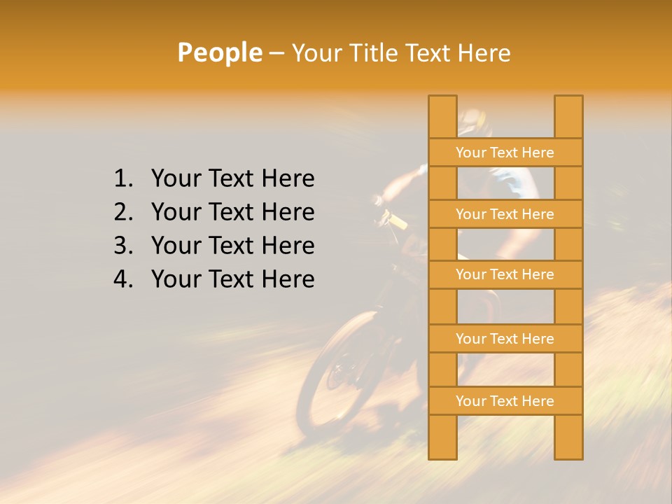 Exercise Pan Ride PowerPoint Template