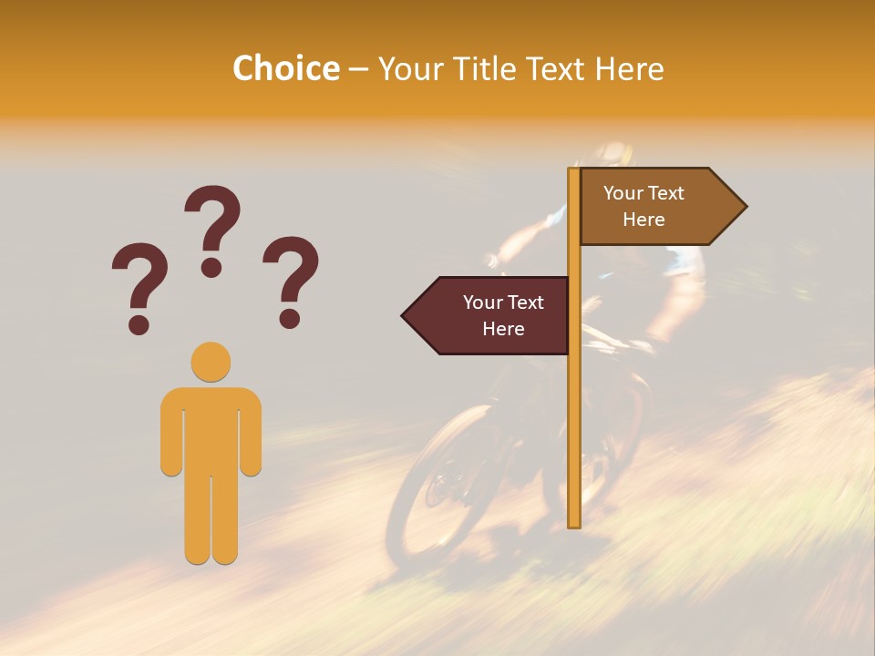 Exercise Pan Ride PowerPoint Template