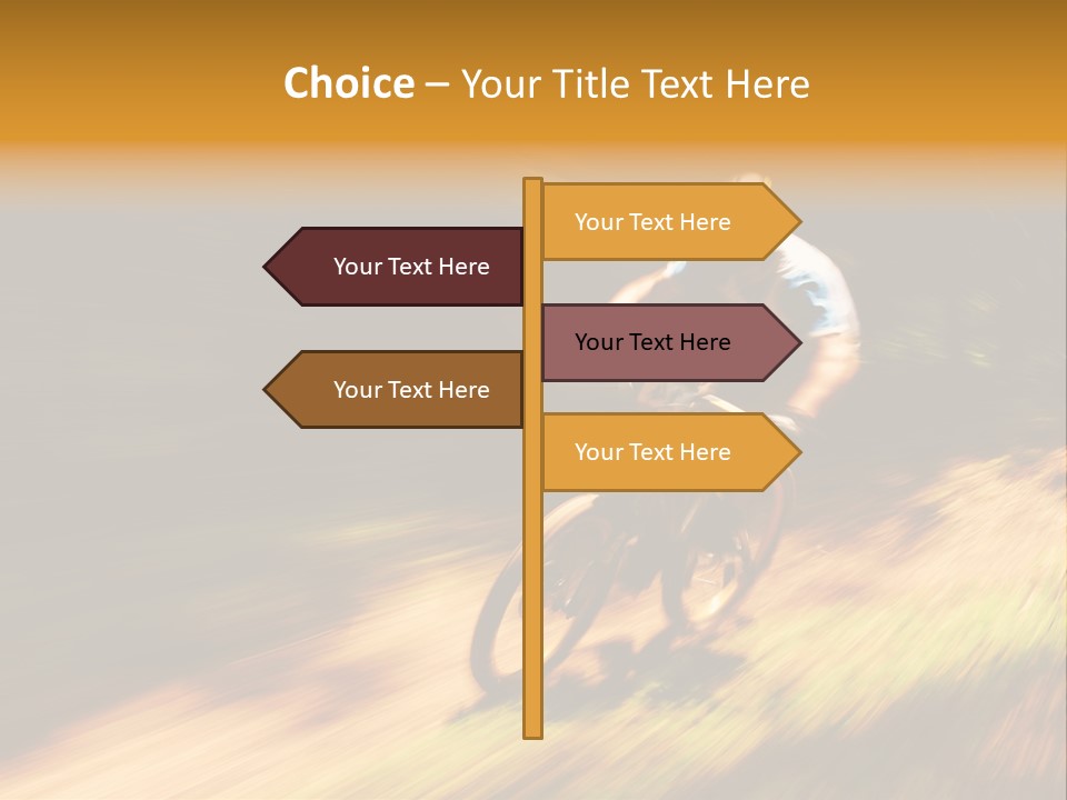 Exercise Pan Ride PowerPoint Template