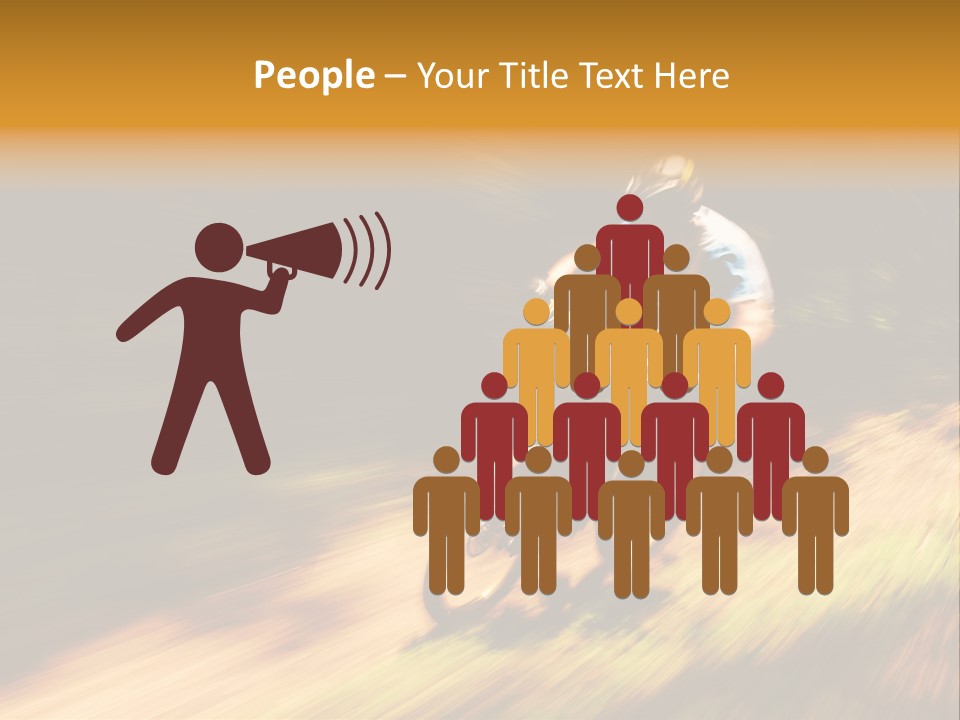 Exercise Pan Ride PowerPoint Template