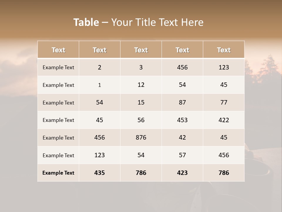 Man Companionship Sunrise PowerPoint Template