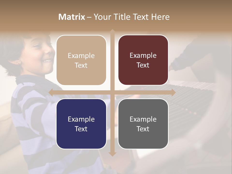 Person Casual Cheerful PowerPoint Template