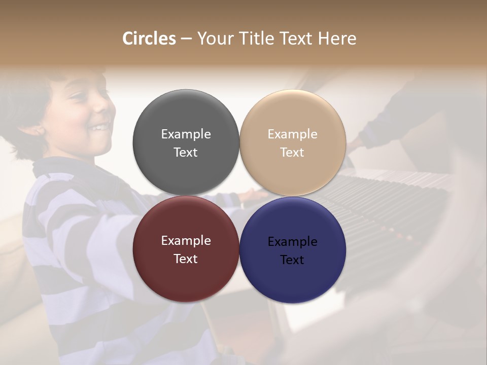 Person Casual Cheerful PowerPoint Template