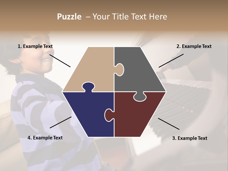 Person Casual Cheerful PowerPoint Template