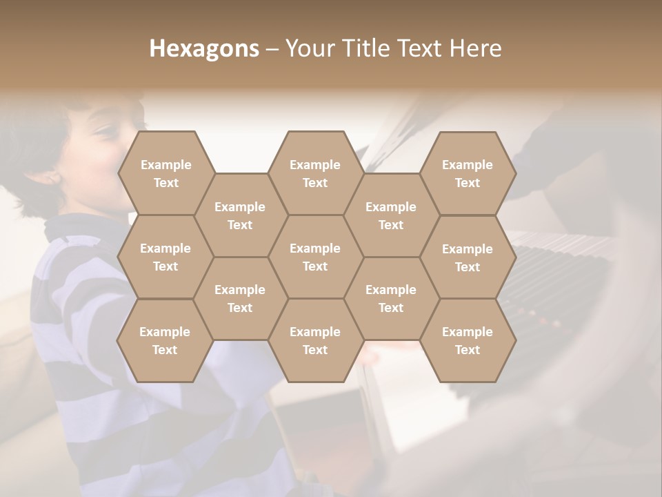 Person Casual Cheerful PowerPoint Template