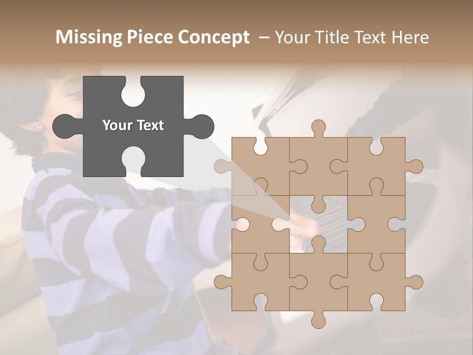 Person Casual Cheerful PowerPoint Template