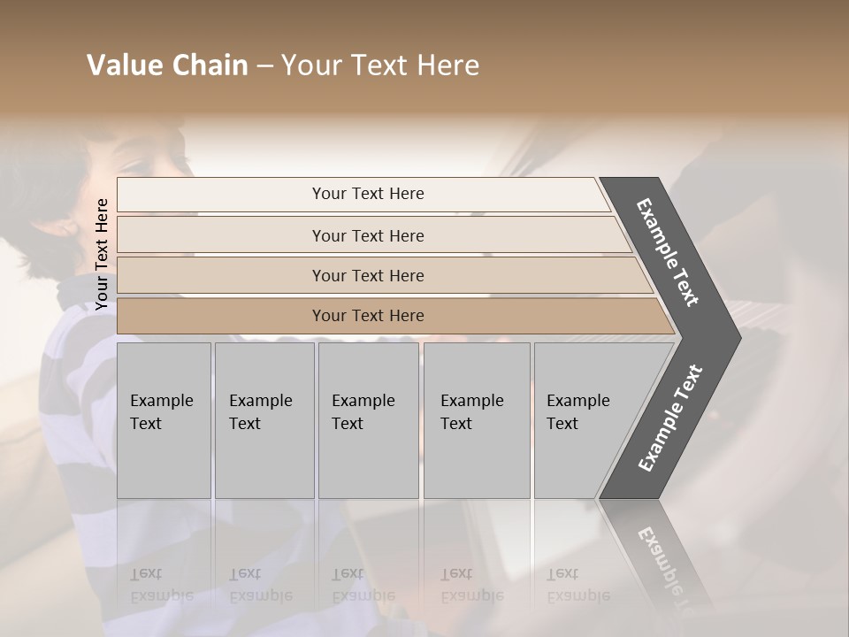 Person Casual Cheerful PowerPoint Template