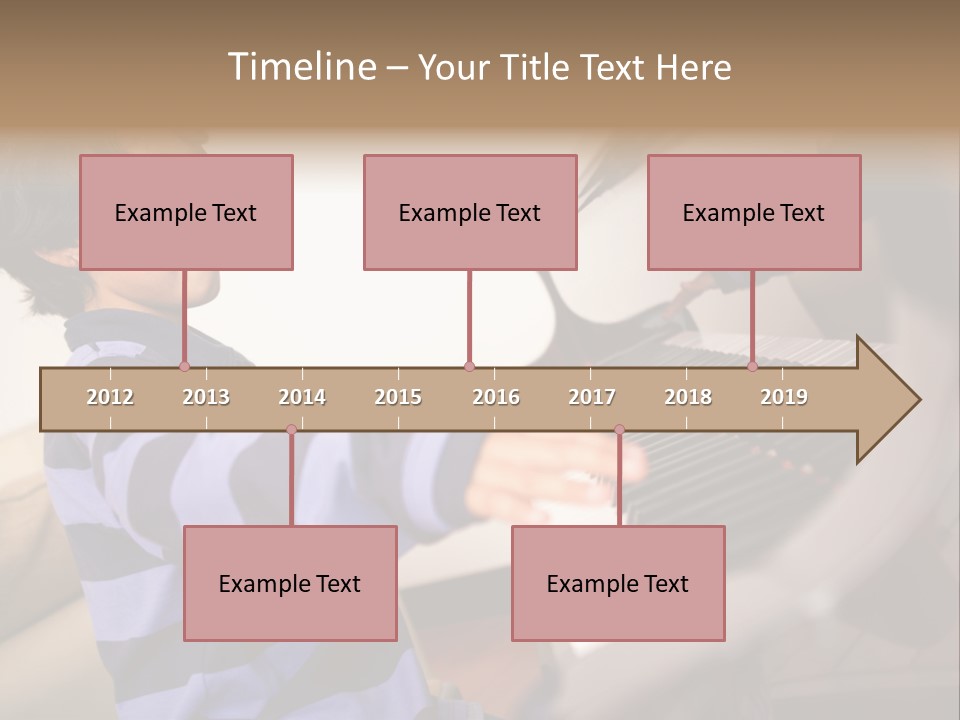 Person Casual Cheerful PowerPoint Template
