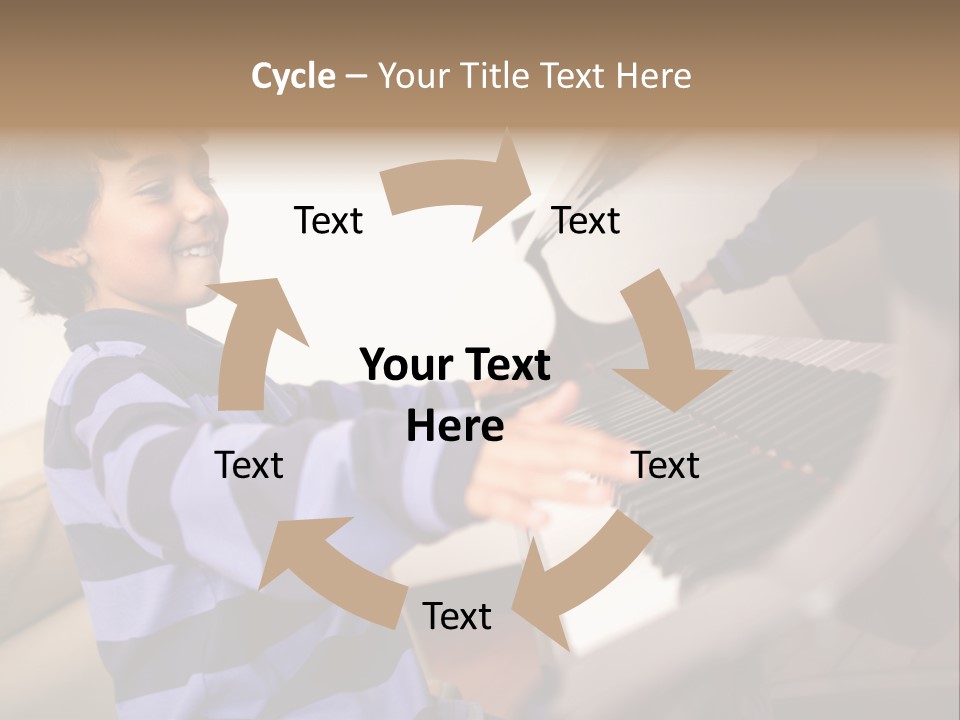 Person Casual Cheerful PowerPoint Template