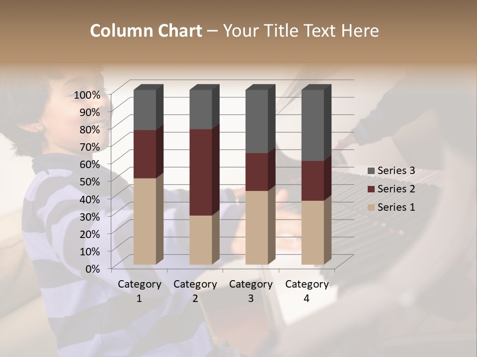 Person Casual Cheerful PowerPoint Template