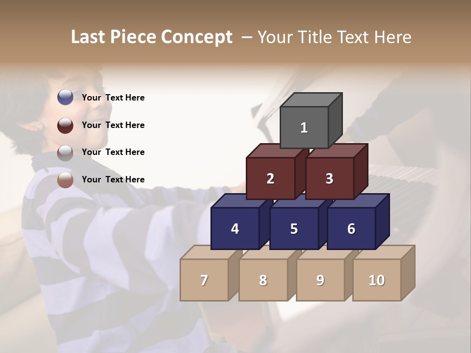 Person Casual Cheerful PowerPoint Template