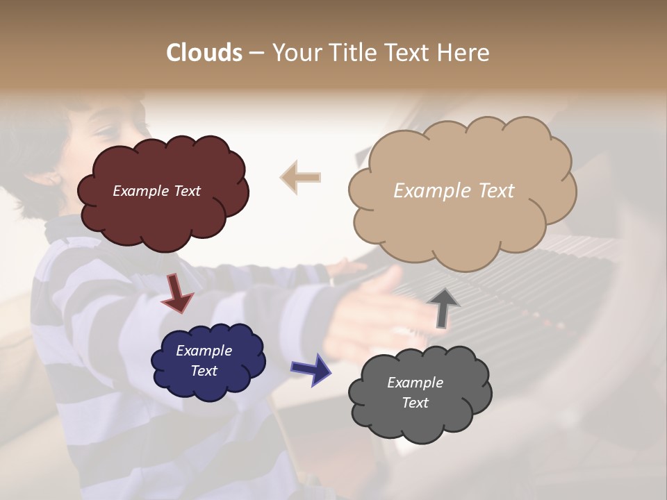 Person Casual Cheerful PowerPoint Template