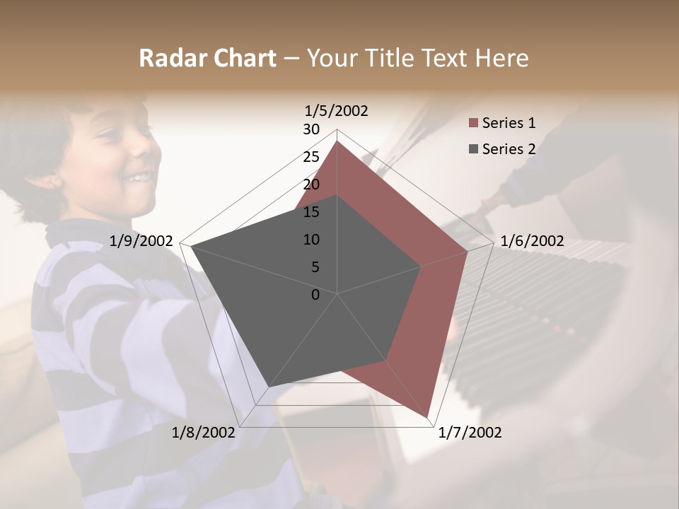 Person Casual Cheerful PowerPoint Template
