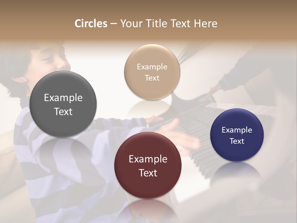 Person Casual Cheerful PowerPoint Template