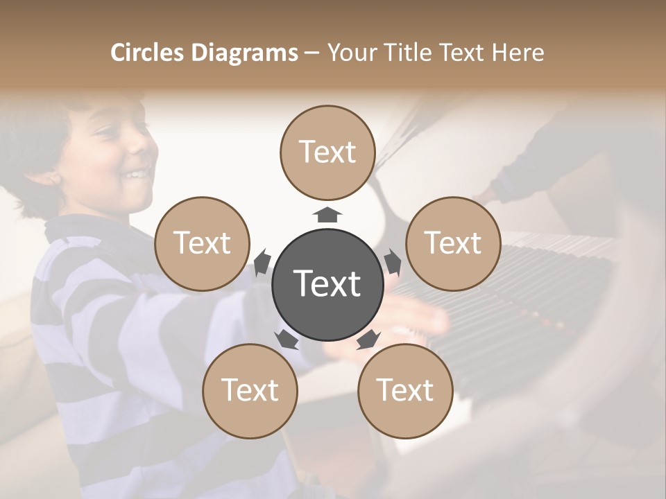 Person Casual Cheerful PowerPoint Template