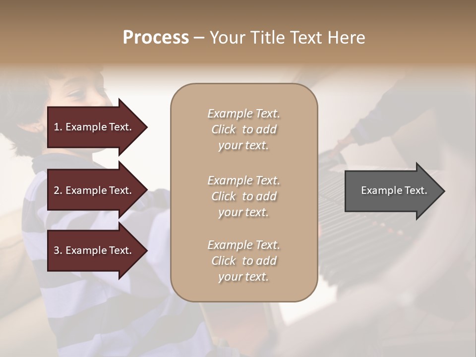 Person Casual Cheerful PowerPoint Template