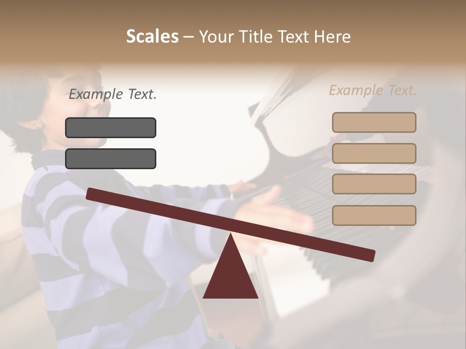 Person Casual Cheerful PowerPoint Template