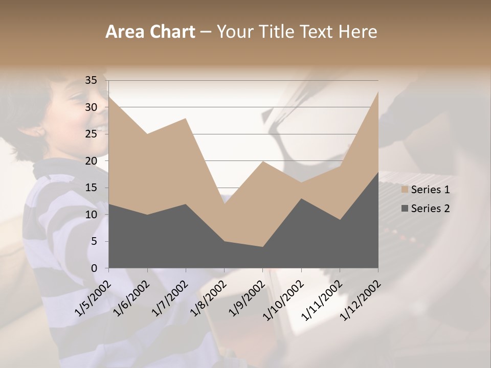 Person Casual Cheerful PowerPoint Template